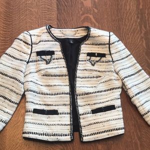 White House Black Market Tweed Jacket